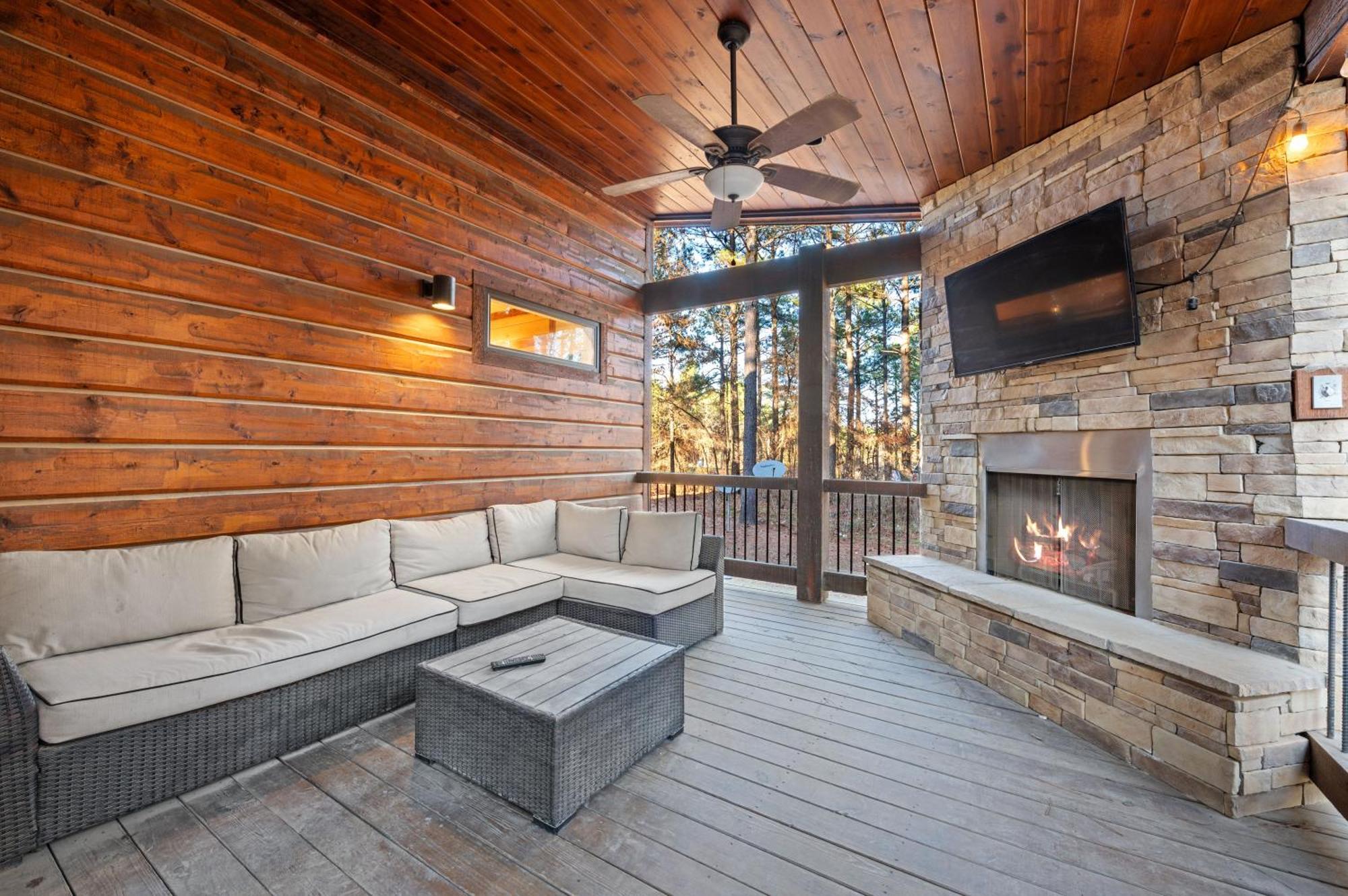 Came Here To Forget Cabin Broken Bow Exterior foto